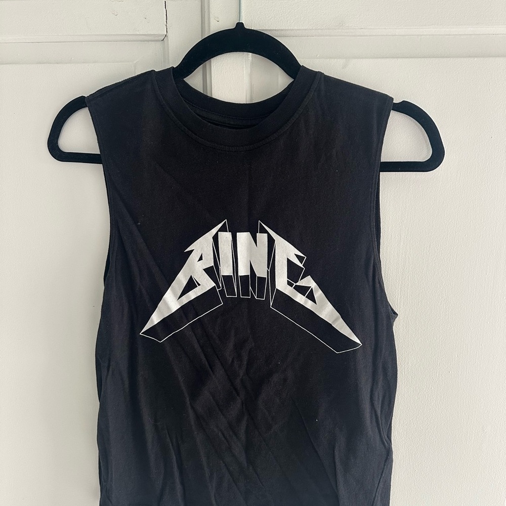 Anine Bing Graphic Tank